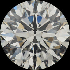 GIA ROUND 3.61ct FACETED cut J color VS1 # 325819