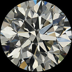 GIA ROUND 0.3ct FACETED cut H color VS2 # 320402